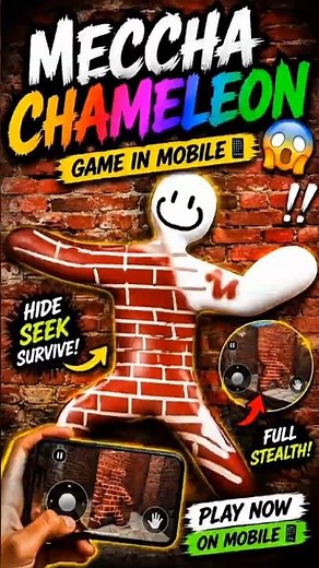 🎨 Paint Hide And Seek Online Game | Miccha Chameleon | 😱 #shorts #trending #games
