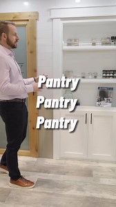 A pantry entrance your friends would be envious of 🙌 #hiddenroom #pantry #kitchen #hiddendoor #snacks #diy #homedecor #homeimprovement | Murphy Door