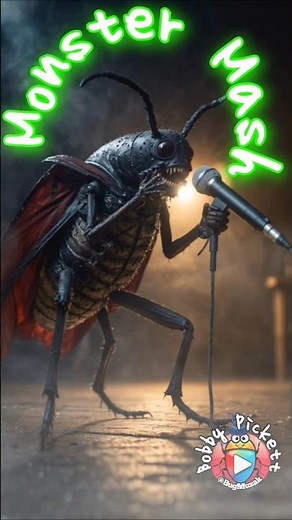 Cockroaches and Friends Sing & Dance to “Monster Mash” 👻 | Halloween Bug Muzak Special!