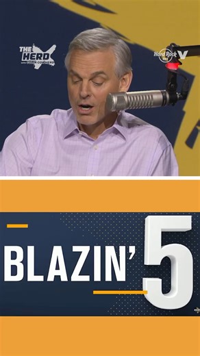 Don't make your weekend picks before watching Colin Cowherd's Postseason Blazin' 5 🤑 | The Herd
