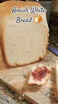 Bread Maker Recipe!!! Easy Amish White Bread 🍞