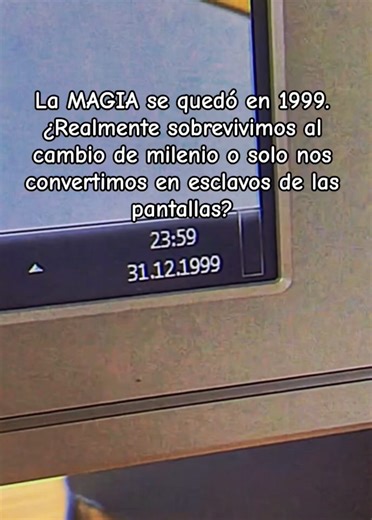 En 1999 el final a un milenio.. Volverías? #1999 #epoca #los90