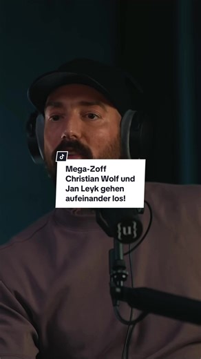 Mega-Zoff zwischen Christian Wolf und Jan Leyk im Podcast