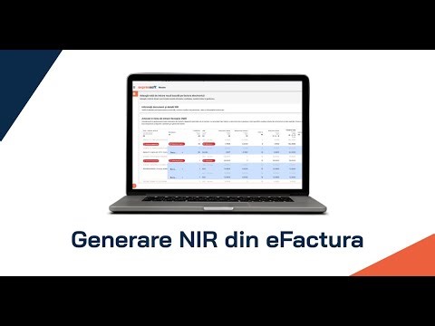 Generare NIR din eFactura - Master