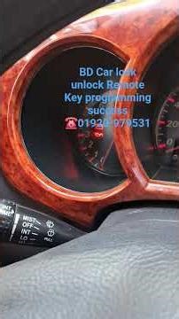 BD Car lock unlock Remote Key programming success ☎️01920-979531