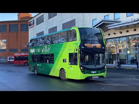 Buses in High Wycombe January 2025