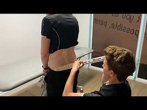 Kinesiology Tape For Sacro-Iliac Joint (SIJ) Stability