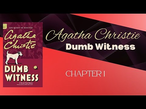 English Audio Book | Agatha Christie | Dumb Witness | Chapter 1