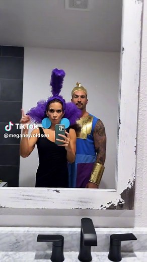Emperor's New Groove Kronk and Yzma Costume Halloween 2024