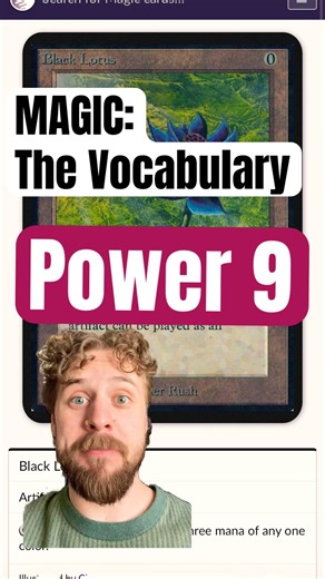 My printer loves the power 9! #mtgcommunity #mtg #commander