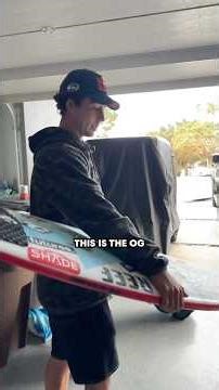 Board packing with Griffin Colapinto #surf #trip #surfboard