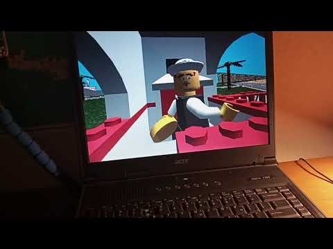 Lego Island on a early 2000s laptop!