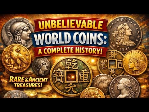 🌍💰 Unbelievable World Coins: From Ancient Empires to Million-Dollar Treasures!