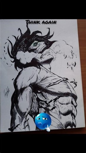 attack titan❤️ #aot #anime #viral #trending #drawing #attackontitan #erenyeager #aotedit #shortvideo