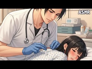 座薬を入れるよ、力抜いて