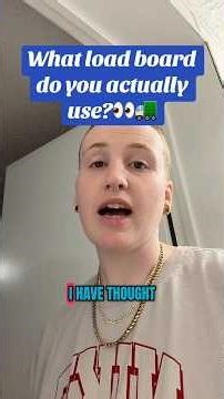 A question I get ALL the time is what load board I use.Honestly? I mainly use DAT. 🚛‼️