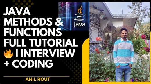 Java Methods Functions Tutorial for Beginners | Anil Rout posted on the topic | LinkedIn