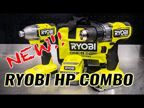 NEW Ryobi HP COMBO - PBLCK01K Drill Driver and Impact Kit Review