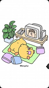 Movie night 🍿🎥✨ #cuteart #animation #coupleart | KennysGifs