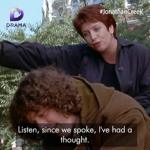 Maddy & Jonathan: an iconic duo for the ages ❤️ The pair solve a classic locked room murder mystery, in tonight's Jonathan Creek at 8pm. | U&Drama