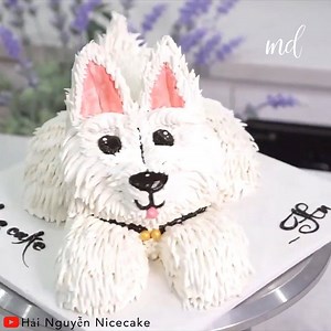 46K views · 489 reactions | Such a cute 3D dog birthday cake  | MetDaan Cakes | Facebook