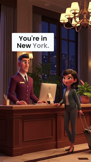 “Wrong City, Wrong Time! | My Midnight Hotel Disaster | English Conversation” ✅