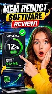 Mem Reduct. Reduce RAM usage from unused softwares. Best for low end pc #tips #lowram #lowramusage