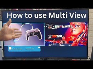 2 Monitor View - How to Multi View - Samsung Odyssey G7 G8 G9