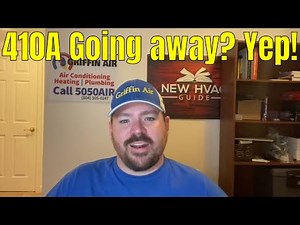 Breaking news: 410A refrigerant being phased out?! What will the new refrigerant be? HVAC video