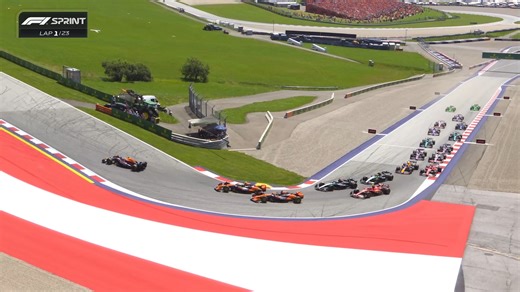 It was an action-packed 23 laps in the Austrian F1 Sprint! Catch up with all the highlights 📺👇 | F1