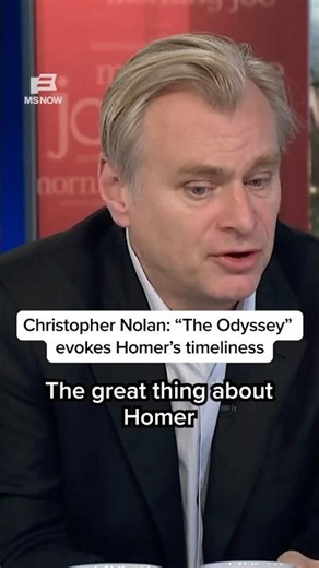 Christopher Nolan: “The Odyssey” evokes Homer’s timeliness
