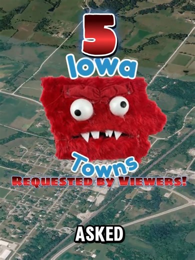5 Iowa towns that Iowa viewers asked for! Hey folks did you see your town on today's list? If not, drop a note below and you know I'll get to it. Thank you for watching. #iowa #top10 #list #smalltown