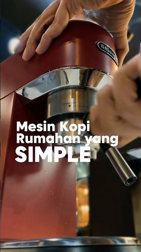 Mesin kopi rumahan DeLonghi Dedica Style #ottencoffee #coffee #delonghi #dedicastyle