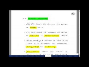 ECE201msu: Chapter 3 - Linearity Properties and the Superposition Principle