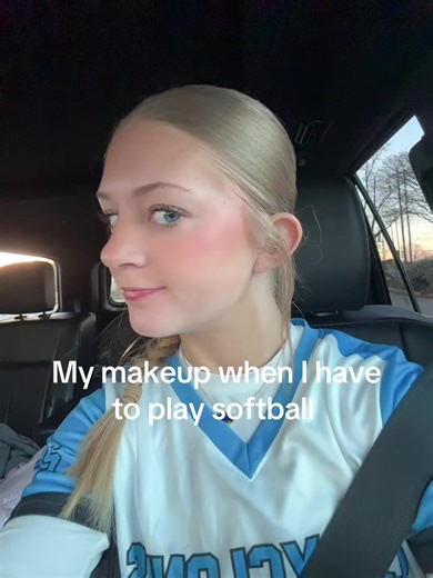 #relatable #fyp #softball #makeup | Makeup