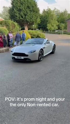 Prom Night Journey in My Uncle's Aston Martin