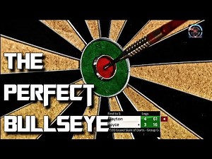 When Darts Players HIT THE PERFECT BULLSEYE