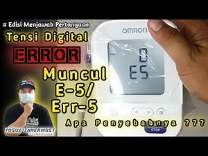 Muncul E-5 / Err 5 Tensi Digital
