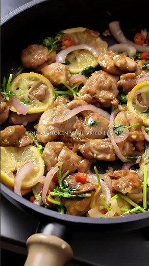 Lemon Pan-Fried Chicken Recipe | Easy Asian Chicken Thighs with Lemon Sauce | (Foodie Azan Hub)
