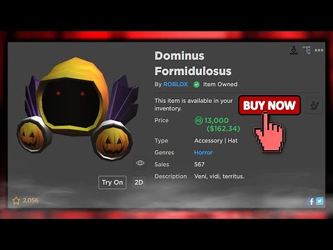 🎃 BUYING NEW HALLOWEEN DOMINUS! (ROBLOX)