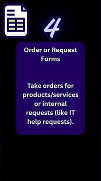 Uses and how to use of Google forms #google