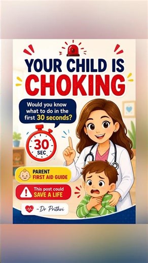 🚨 What To Do If Your Child Is Choking | Parent First Aid Guide