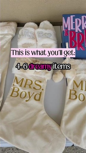 The award-winning Monogrammed Bride Box