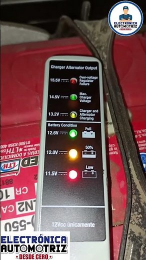 AUTOZONE BATTERY TESTER #learnmechanics #automechanics #automotiveelectronics