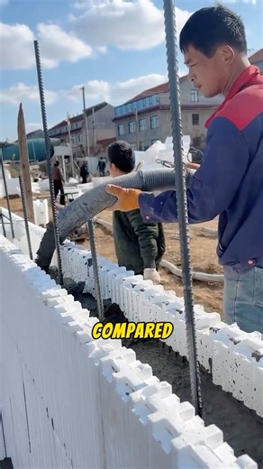 Smart Concrete Wall Construction Using Custom Styrofoam Formwork