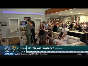 Jaguars Select Trevor Lawrence w/ #1 Overall Pick | 2021 NFL Draft