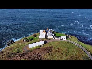 Mull of Kintyre Lighthouse - Scotland (4K Drone Footage)
