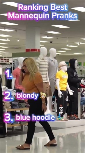 Ranking best mannequin pranks 😂 #shorts #ranking