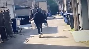 Man makes heroic sprint to catch package thief