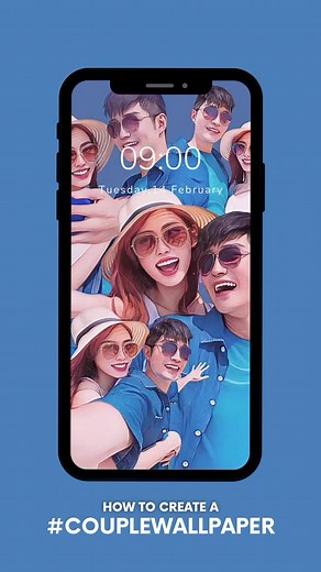 Create Unique Couple Wallpapers with Beautyplus App!
